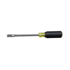 Klein Tools 65129 2-in-1 Nut Driver, Hex Head Slide Drive™, 6-Inch