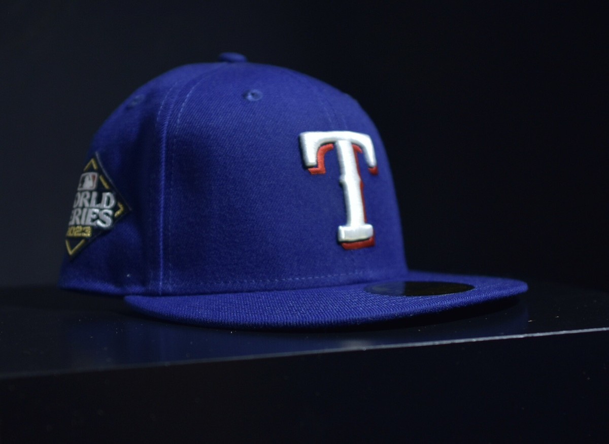 Texas Rangers New Era 7 1/2 2023 World Series On Field