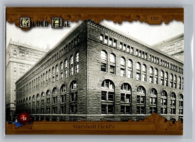 Marshall Field's 2022 Historic Autographs Gilded Age RADIANT #139 Card /500