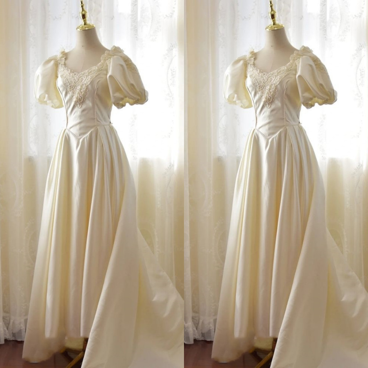 sachin and babi light blue dress Most Popular Prom Dress Styles From Every Decade main image 1