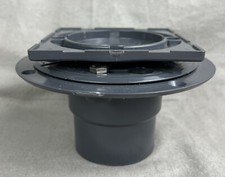 OATEY Round 6 inch Black ABS Circle PVC Shower Drain Base