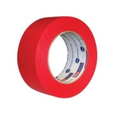 Intertape Colored Paper Masking Tape PF3 : 1 in. x 60 yds. Red