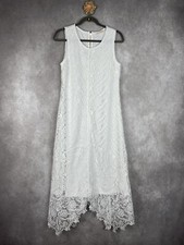 Soft Surroundings Madelyn Crochet Lace Wedding Dress In White Women's Size 6