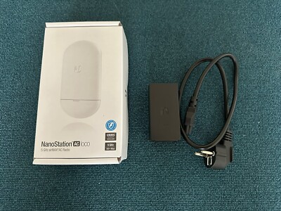 NanoStation AC Loco Unifi Ubiquiti Loco5AC (0817882027250) (LOCO5AC) +OVP +PoE