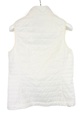 本セット② PATAGONIA Primaloft Waistcoat Women's LARGE White Quilted Padded