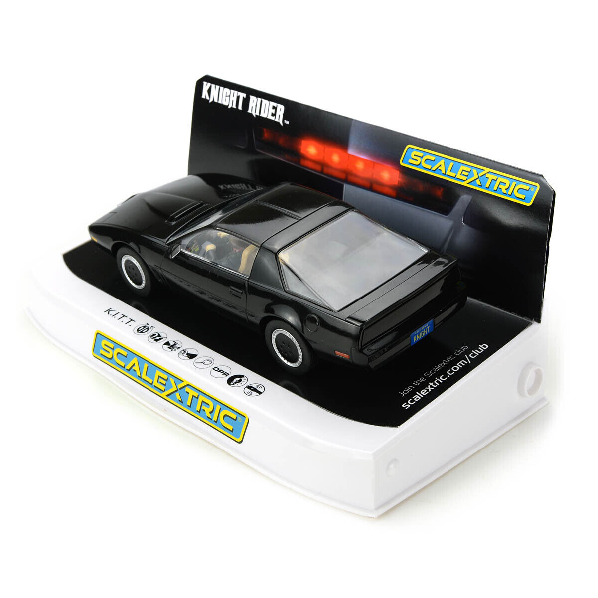 Knight Rider KITT Slot Car 1/32 Scale - Scalextric C4226