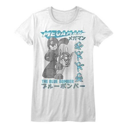 Pre-Sell Mega Man Video Game Licensed Ladies Women's T-Shirt - Picture 10 of 24