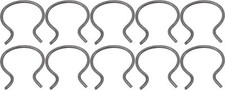1947-1992 Chevy Window Crank Door Handle Escutcheon Interior Door C Clip Set 10 1947-1992 Chevy Window Crank Door Handle Escutcheon Interior Door C Clip Set 10