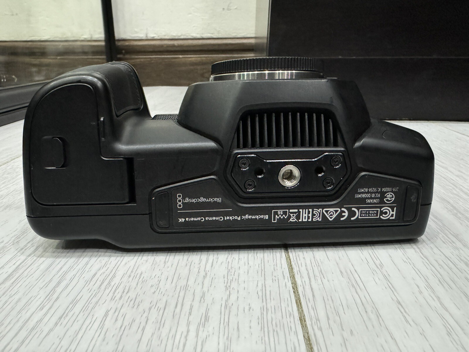 Black Magic Pocket Cinema Camera 4K Black with 30mm Sigma Lens & 2x Batteries eBay