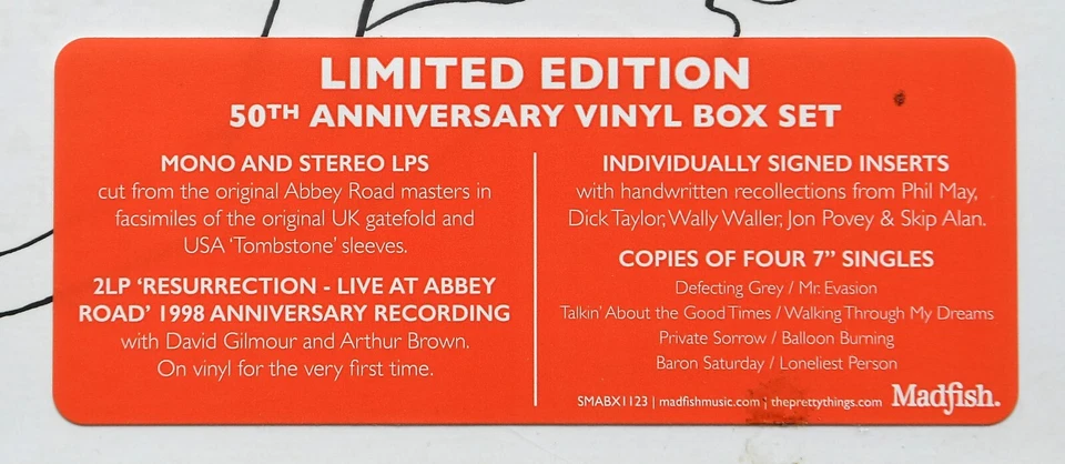 The Pretty Things – S.F. Sorrow - BOX SET  50th Anniversary Special LTD 8x Vinyl - Bild 2 von 4