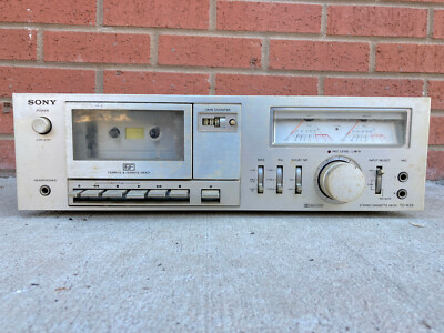 Sony TC-K35 Stereo Cassette Deck Dolby B Noise Reduction Vintage