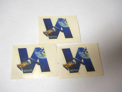 x3 NOAA-N Temporary Tattoos NASA American National Oceanic and Atmospheric Admin