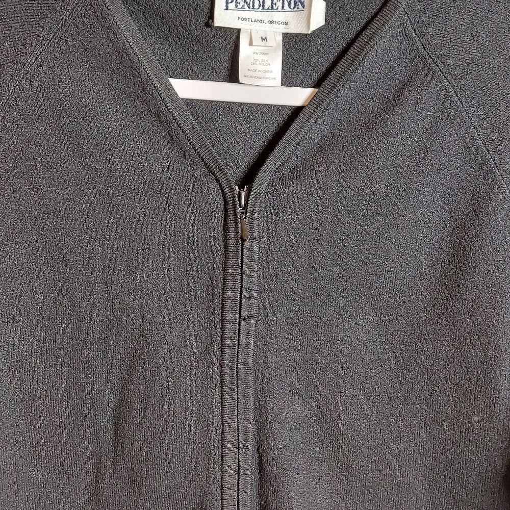 Pendleton silk-blend cardigan - image 4