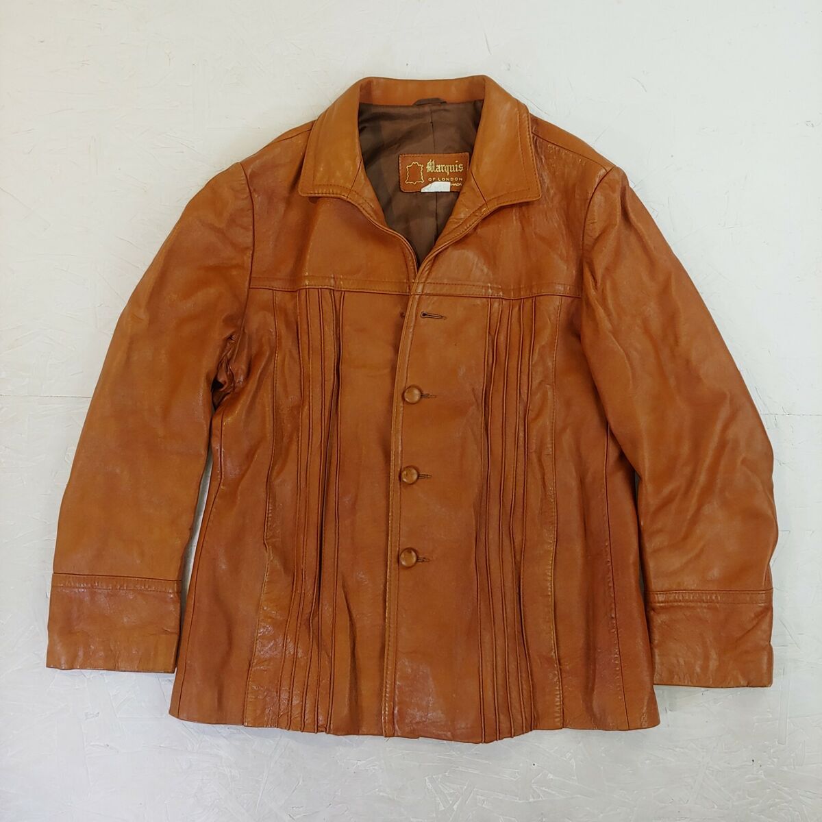 Vintage leather jacket marquee of London Jim Walker 44 Vintage leather jacket marquee of London Jim Walker 44