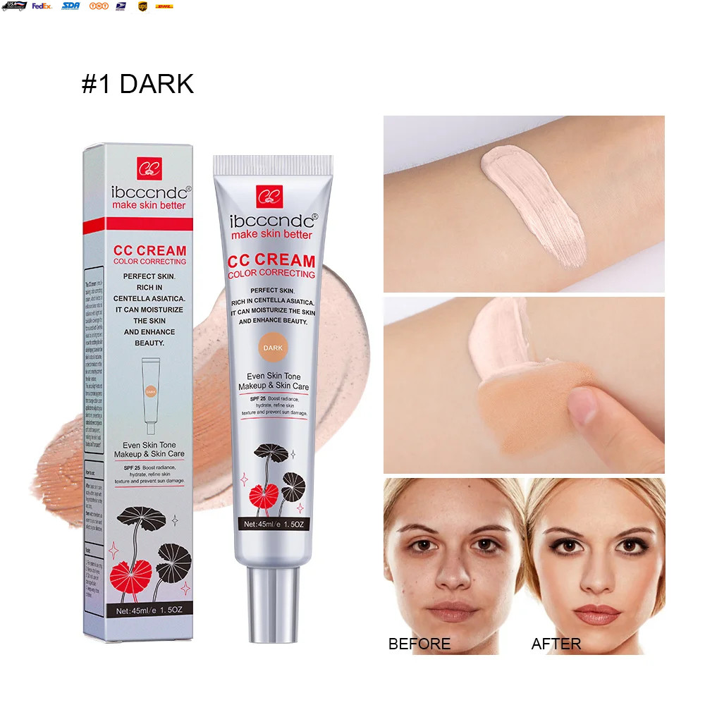 Erborian Correcting CC Cream Moisturizing Waterproof Anti-Sweat Makeup before Co