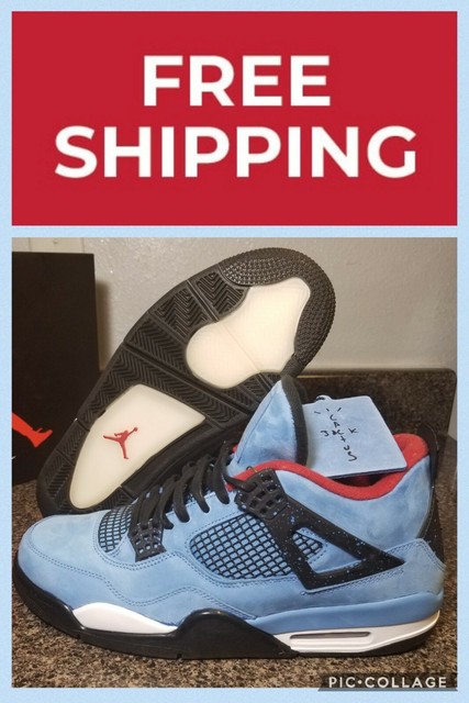 cactus jack 4s size 12