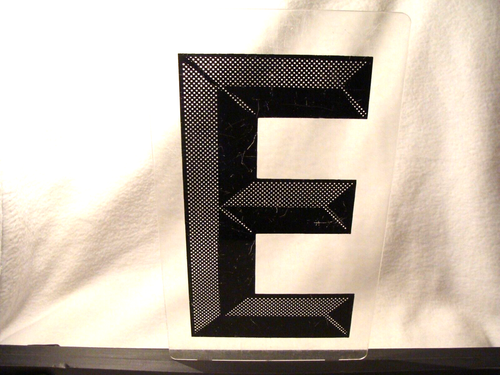 Letrero de carpa E-Z Change 8" letra estilo 3D letra "E" usado (8) - Imagen 2 de 19