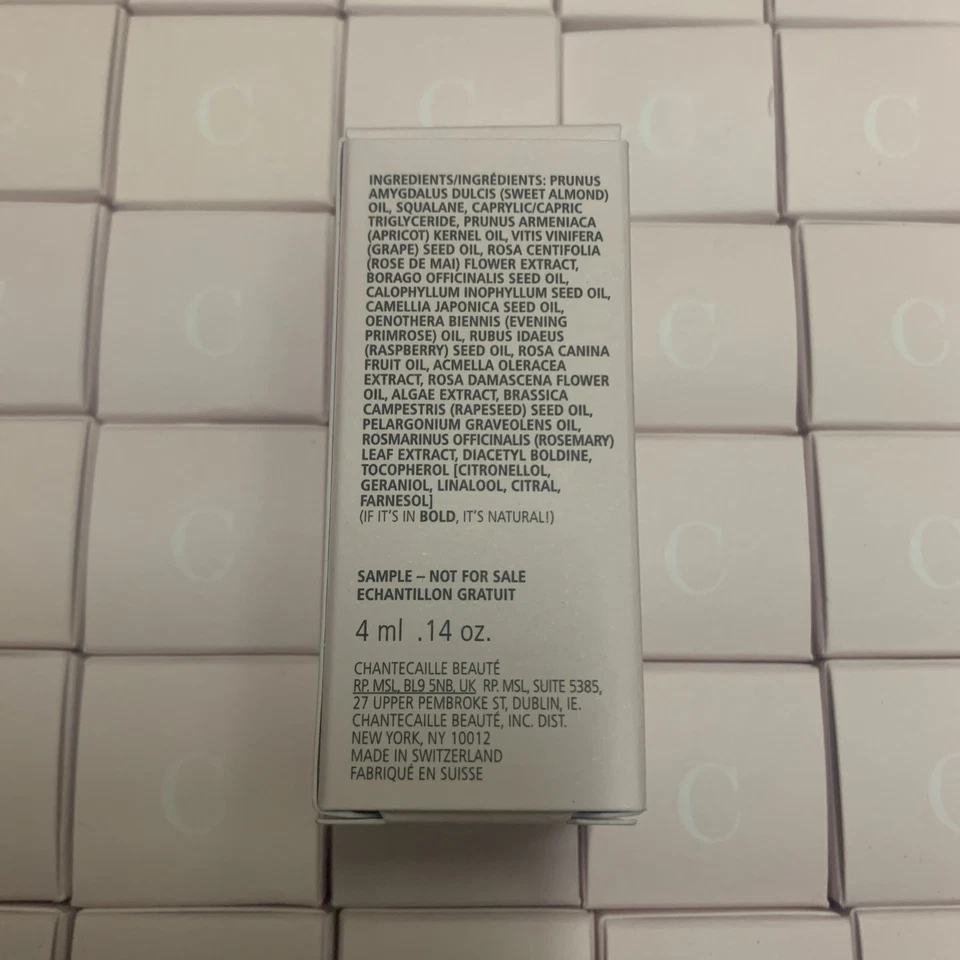 Масло для лица Chantecaille Rose De Mai дорожный размер 0,14 унции / 4 мл ~ стоимость 26 долл. США - Изображение 3 из 3