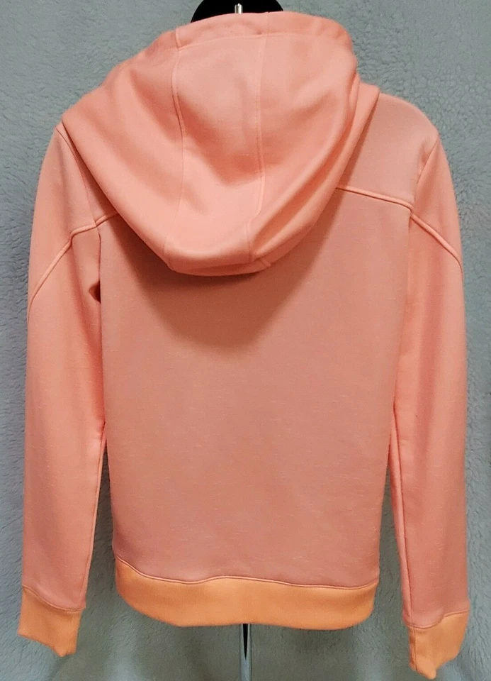 Under Armour Mujer Sudadera Camisa Top Blusa Talla XS X Pequeña Naranja Negra Foto 4 de 4
