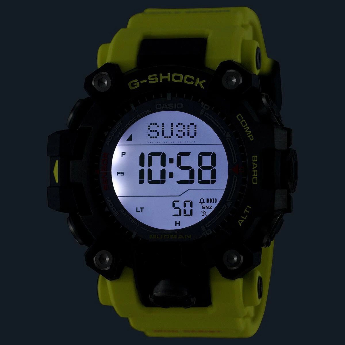 時計 CASIO G-SHOCK GW-9500MRY-1A9JF MUDMAN Casio G-Shock Master Of G-Land Mudman GW-9500MRY-1A9JF