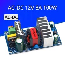 110-220V AC-DC 100W Output Switching Power Supply - 12V 8A Max Output