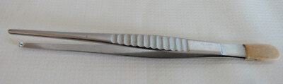 Pilling Teleflex 18-1133 Thumb Tissue Forceps 1 x 2 Teeth 7-1/8'' Germany