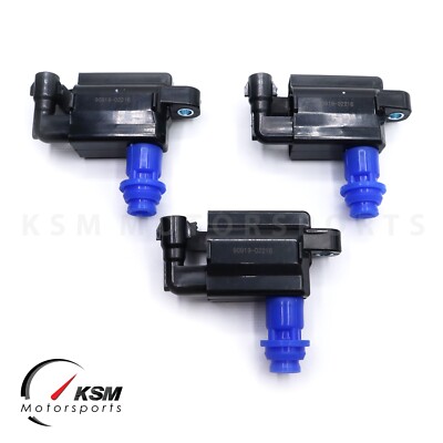Set Mit 3 Zündspulen Für 98-05 Lexus GS300 IS300 SC300/ 98 Supra 3.0L I6 Aristo