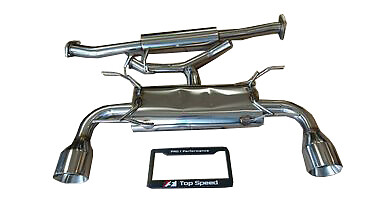 Fits Scion FRS Subaru BRZ Toyota GT86 13-19 TOP SPEED Catback Exhaust System - Bild 3 von 7