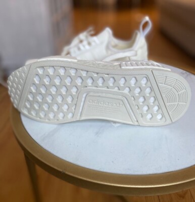 adidas gazelle silver green womens adidas Womens Nmd R1 Lace Up Sneakers White 10.5 Casual main image 1