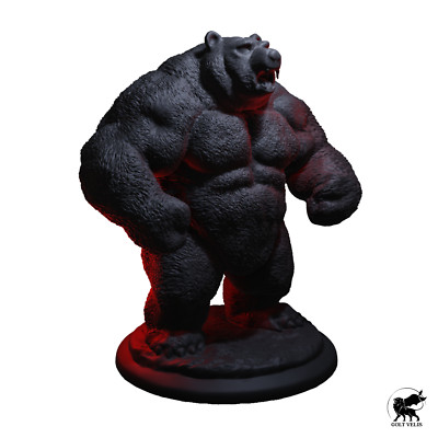 Dungeons & Dragons - HD Resin Print - Druide Wildshape Medium Beast - Bär