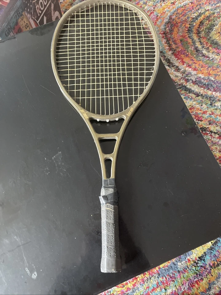 Prince Boron Tennisschläger Großkopf Griffstärke 3 Neupreis 1984 1500 DM Rarität - Bild 2 von 4