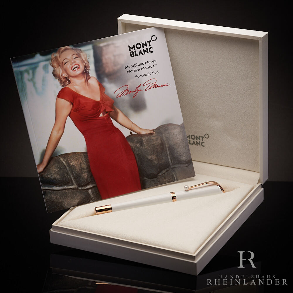 Montblanc Muses Marilyn Monroe Special Edition Pearl Fountain Pen