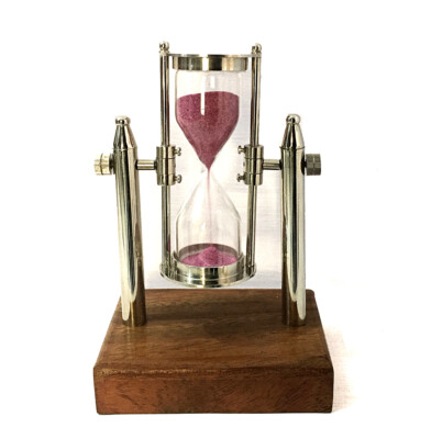 Christmas Classic Sand Hour-Glass Sand-Timer Sand Glas Timer Schreibtisch/Tis...