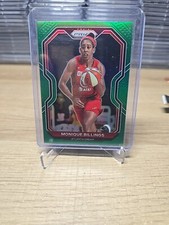 2021 Panini Prizm WNBA - Green Prizm #5 Monique Billings