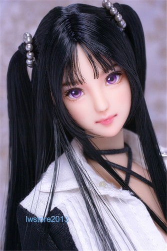 Escultura de cabeza Kajun Beauty Girl Obitsu 1:6 para cuerpo figura femenina PH TBL UD de 12 - Imagen 4 de 6