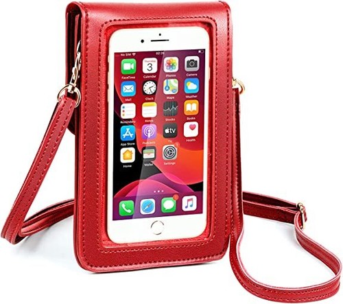 Cellphone Crossbody Touch-Screen Purse Wallet - Picture 9 of 10