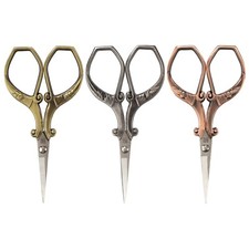 JubileeYarn Craft Embroidery Scissors Decorative Cast Handles Chinese Wing Cloud