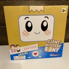 Lankybox GIANT MYSTERY BOXY 9 Surprises Squishy Plush Figures Stickers 2024