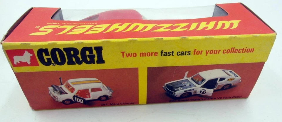 CORGI #396 DATSUN 240Z EARLY YELLOW BOX NRFB - Image 3 of 4