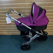 ABC Design Cobra Pushchair 3 Wheel 2in1 Travel System Pram Grape Raincover