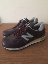 New Balance M576LC Leather Burgundy Made In USA Size 9 New