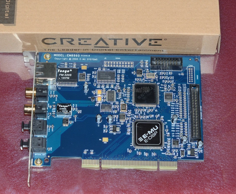 Creative E-MU EMU1616M 8960 DAC digital professional sound card 2.0 monitor HiFi - Image 4 of 4