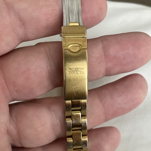 Invicta Pro Diver Gold-tone Ladies Watch 8944 Used With New Battery Installed - Picture 5 of 9