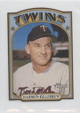 2021 Topps Heritage 1972 Die-Cuts Harmon Killebrew #72DC-5 HOF 01dp