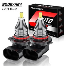 2026 NewLED Headlight Kit 9006 HB4 36W 10000LM 6000K White Light CSP Pair Bulbs
