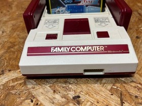 Famicom Controller Set with RF Switch and AC Adapter, Good Condition