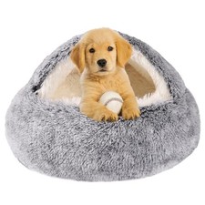 Dog Beds for Small Dogs, Cat Bed Cave, Washable Cute Cat Bed, Cozy Nook Pet B...