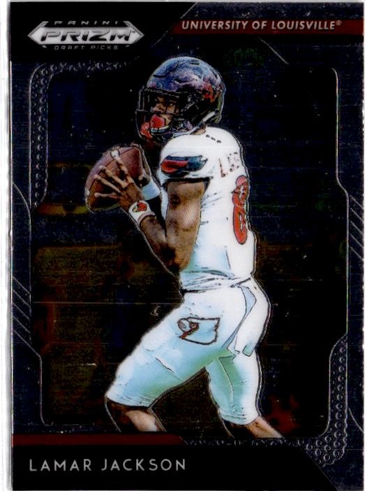 2019 Panini Prizm Draft Picks #60 Lamar Jackson