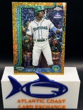 2025 Topps Pro Debut Chrome Kyle Henley Gold Diamond /50 #PDC-112 Cincinnati