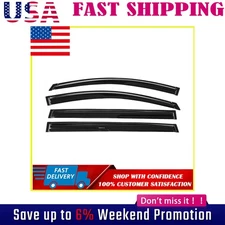 For 2004-2009 Toyota Sienna Acrylic Window Sun Visor Wind Deflector Window Visor